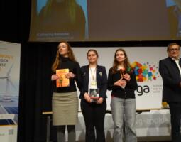 Best players board 2: 1. Dorina Demeter (Hungary), 2. Jana Schneider (Germany), 3. Manon Schippke (France)